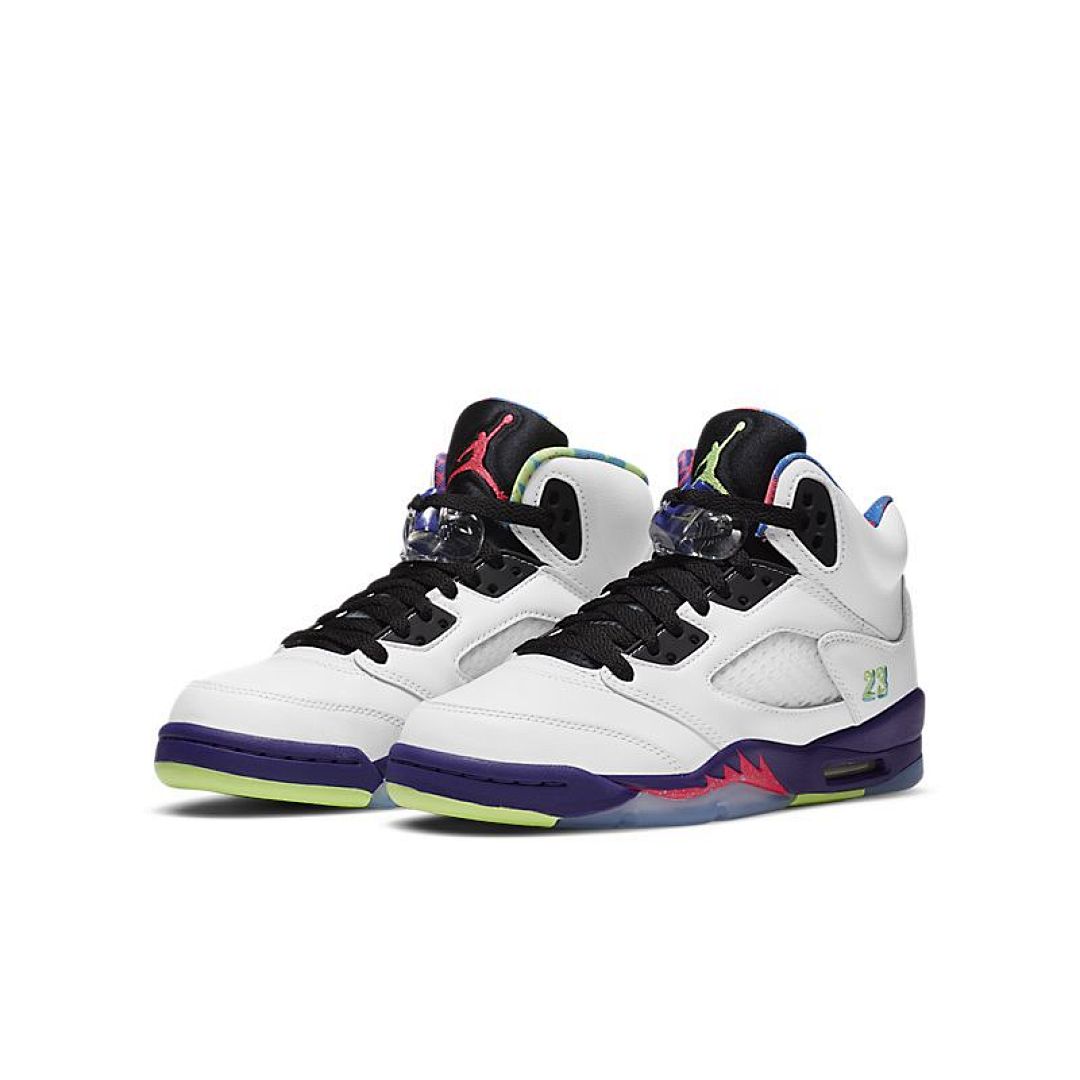 jordan air jordan 5 retro - Blanco Morado