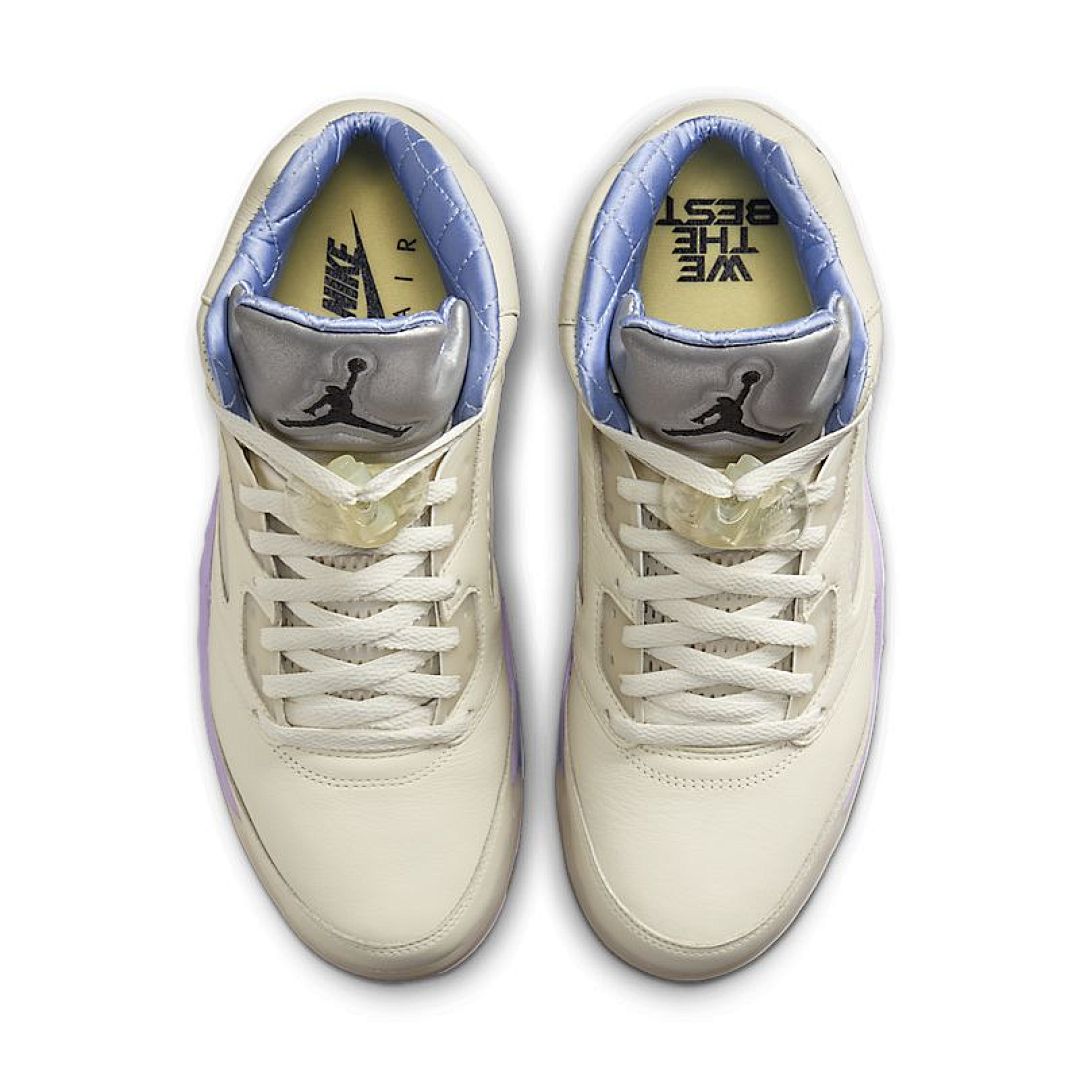 jordan air jordan 5 retro - Vainilla Azul Morado