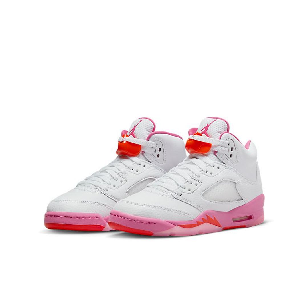 jordan air jordan 5 retro - Blanco Rosado