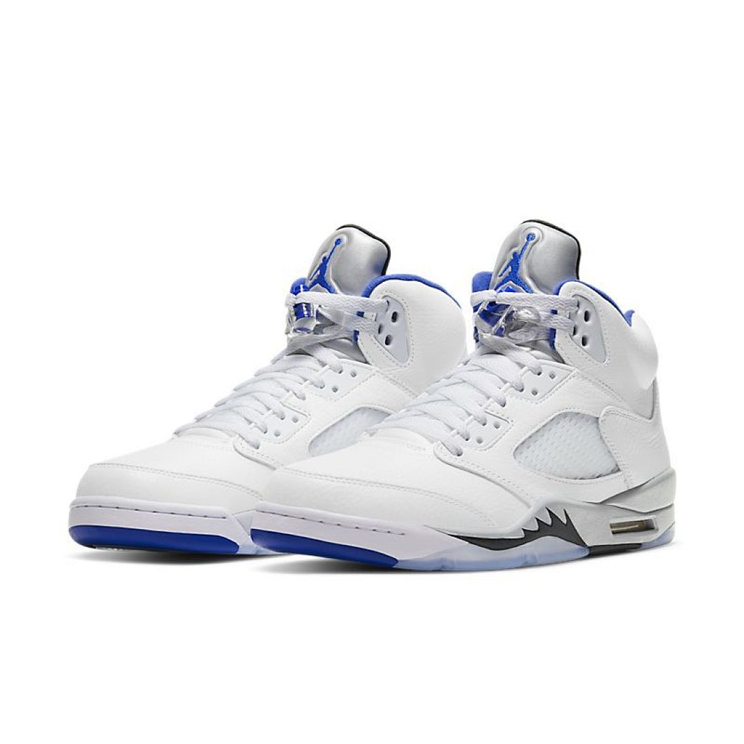 jordan air jordan 5 retro - Blanco Azul Negro