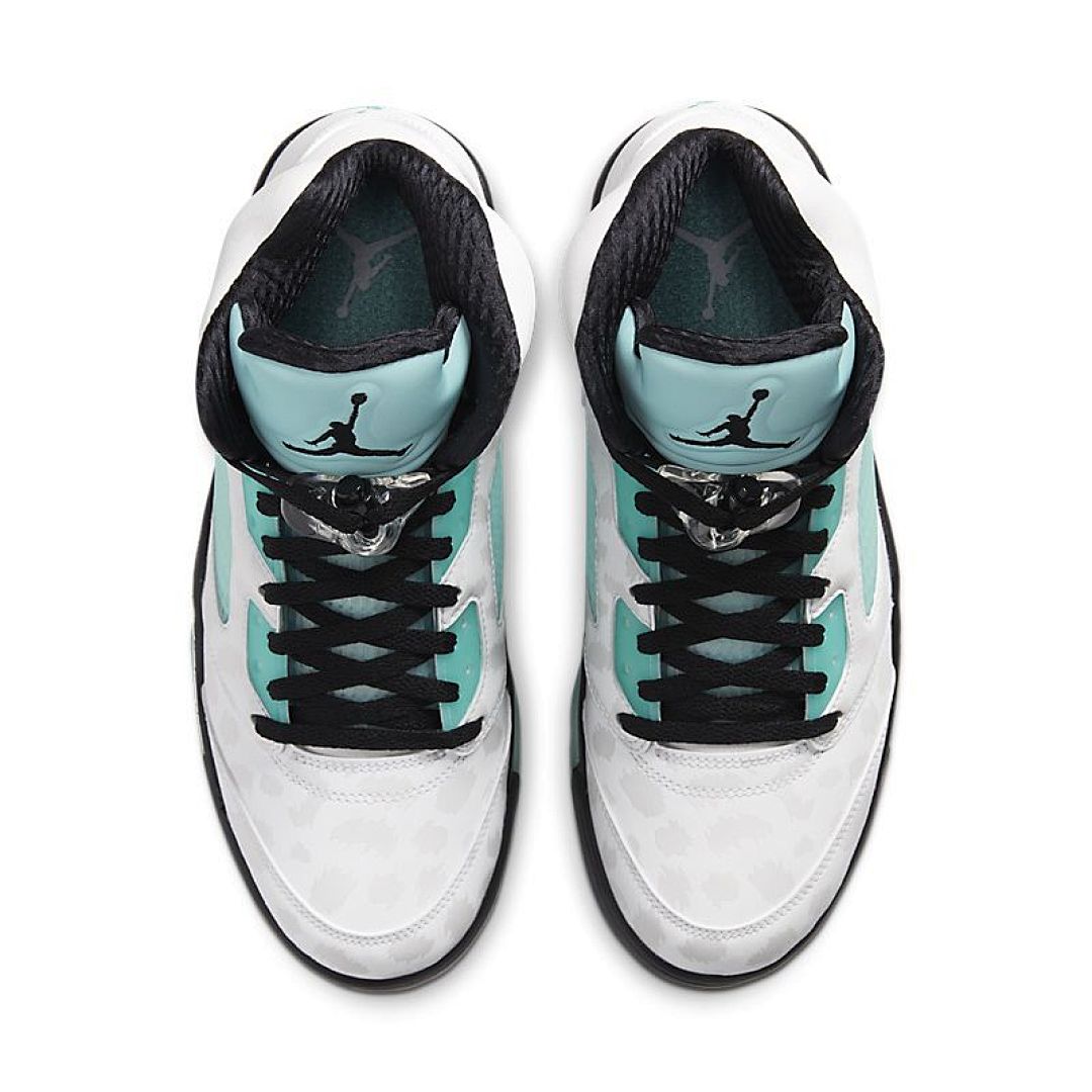 jordan air jordan 5 retro - Blanco Negro Menta