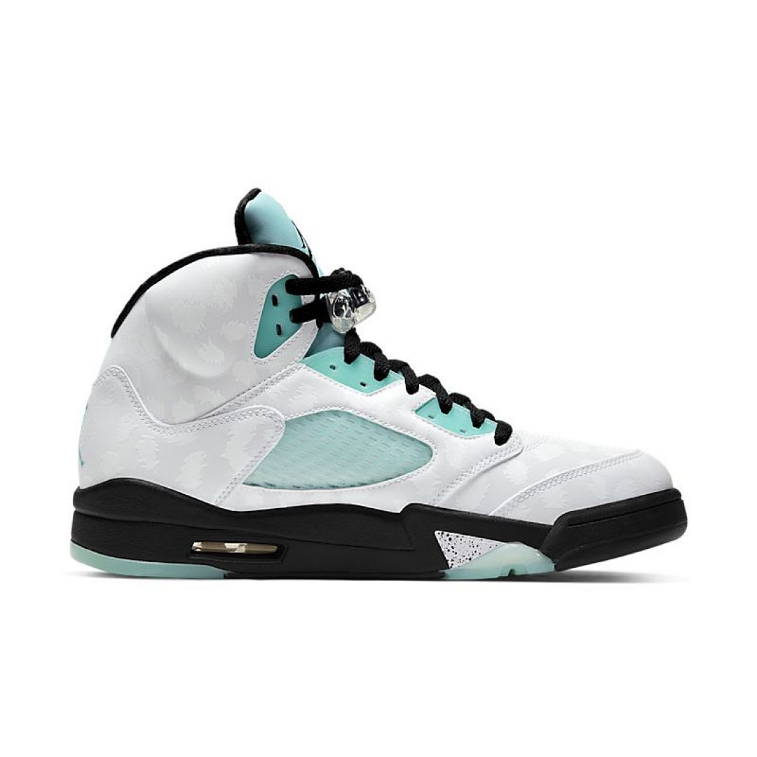 jordan air jordan 5 retro - Blanco Negro Menta
