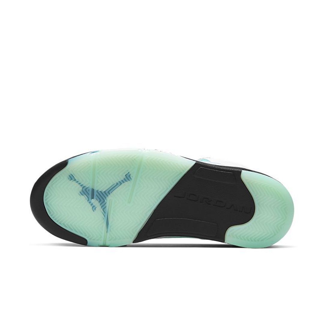 jordan air jordan 5 retro - Blanco Negro Menta