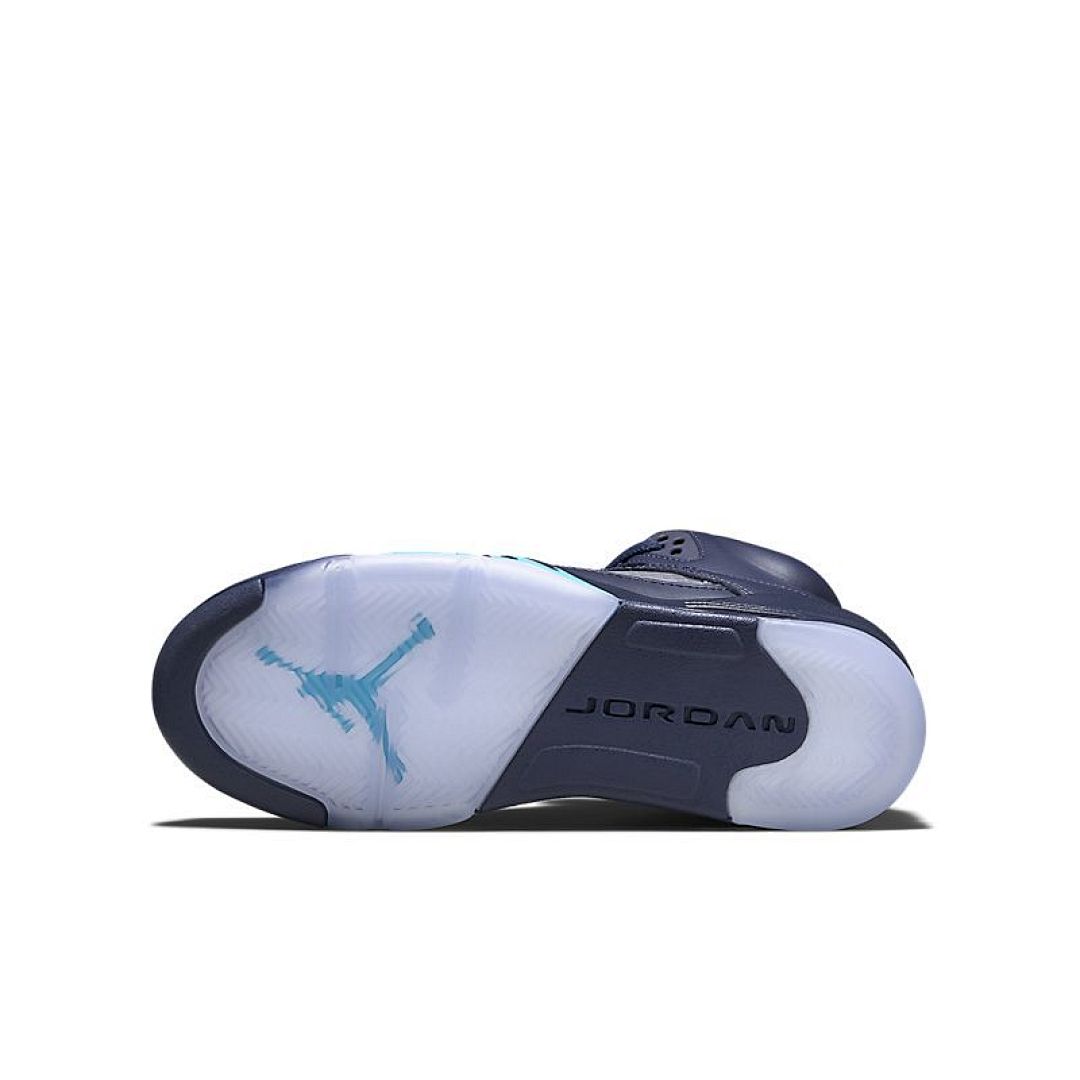 jordan air jordan 5 retro - Azul Negro Cyan